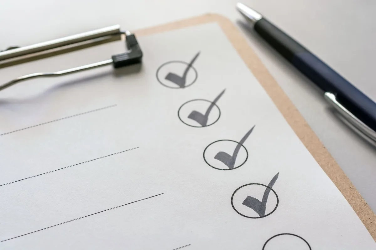 HD travel checklist
